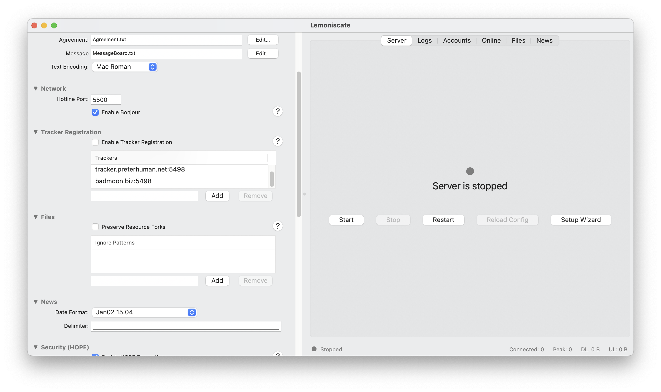 Lemoniscate — Modern screenshot